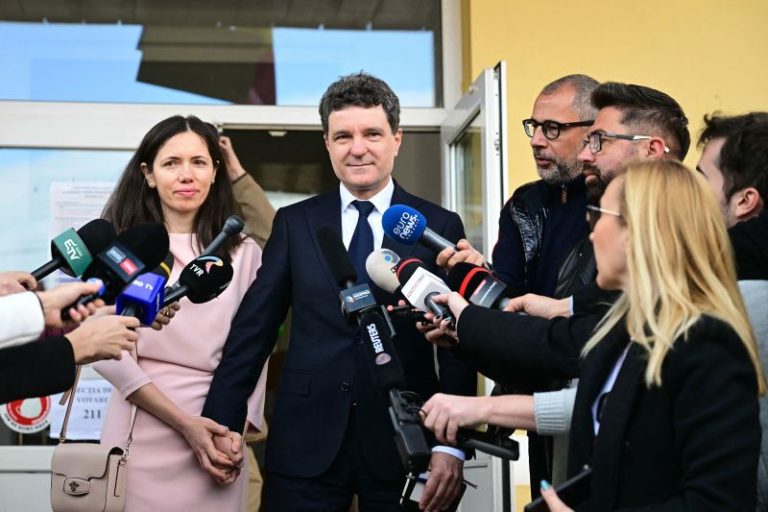 Romania’s pro-EU candidate has lead over hard-right nationalist, preliminary election data shows