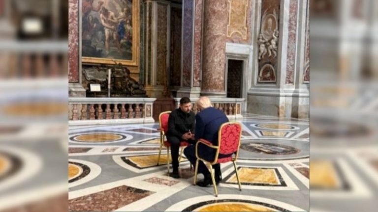 President Trump reveals what he told Zelenskyy during viral meeting at the Vatican