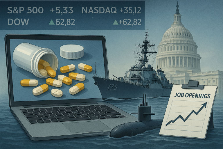 US digest: TrumpRx launch, job data, and government shutdown concerns