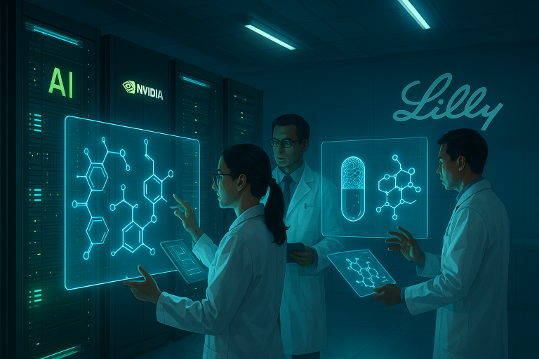 Eli Lilly partners with Nvidia to build pharma’s most powerful AI supercomputer