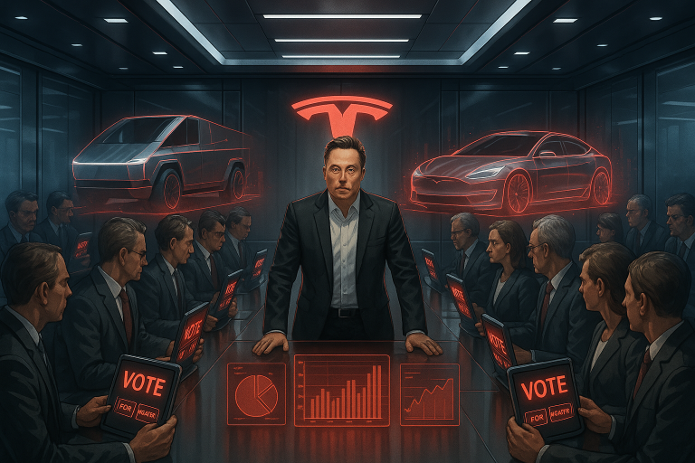 Battle lines drawn as Tesla shareholders prepare to vote on Elon Musk’s $1T pay package