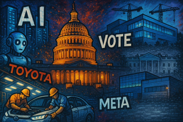US digest: shutdown vote nears, Anthropic, Toyota and Meta’s investments