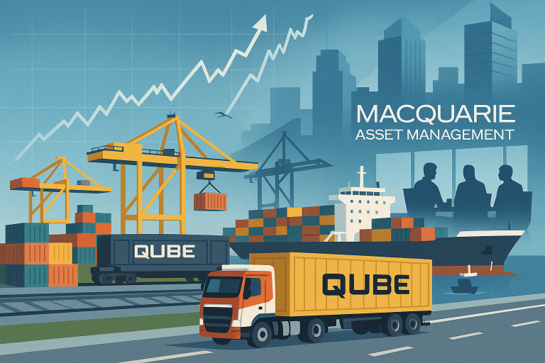 Qube stock surge after Macquarie tables AU$11.6B takeover proposal